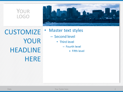 Business  Template on Business City Powerpoint Template   Thumb2
