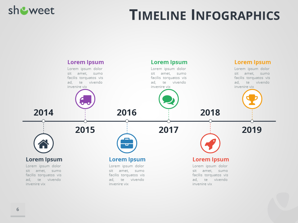 timeline infographics templates for powerpoint