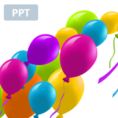 Balloons Powerpoint Template