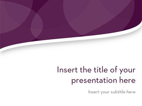 Clean Wavy Free Template For Powerpoint And Impress Showeet