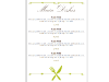 PowerPoint template for restaurant menu - slide2