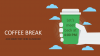 Title Slide Keynote Template - Cofee Break