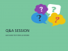 Title Slide PowerPoint Template - Q&A Session