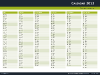 Calendars 2013 templates for PowerPoint - slide04