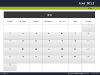 Calendars 2013 templates for PowerPoint - slide11
