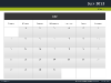 Calendars 2013 templates for PowerPoint - slide12