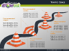 Traffic Cones Diagrams for PowerPoint - slide1