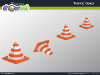 Traffic Cones Diagrams for PowerPoint - slide2