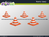 Traffic Cones Diagrams for PowerPoint - slide4