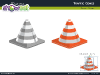 Traffic Cones Diagrams for PowerPoint - slide5