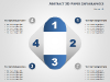 3D Paper Infographics Diagram for PowerPoint - slide1