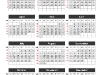 Simple Calendar 2015 for PowerPoint-slide2