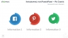 Infographics Simple doughnut chart templates for PowerPoint