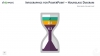 Infographics Hourglass diagram template for PowerPoint