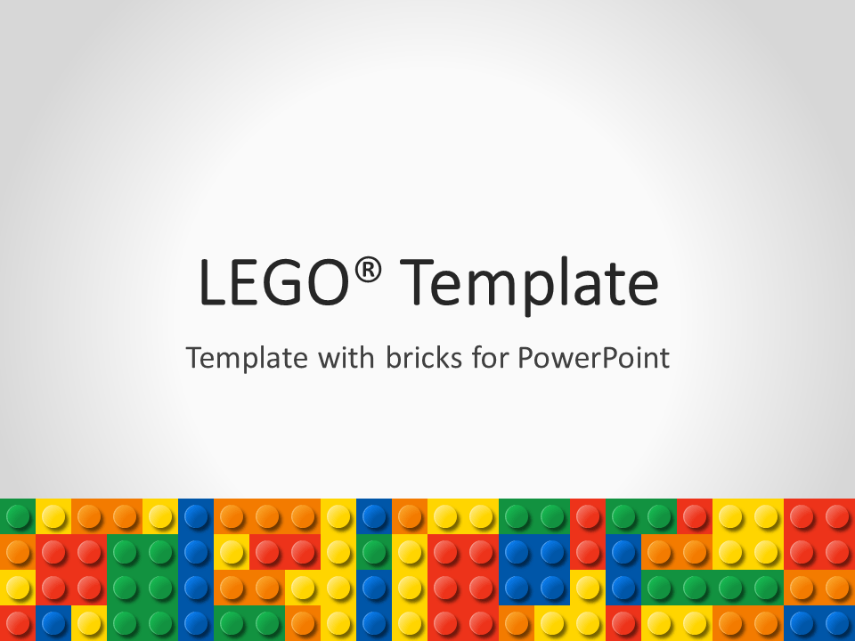 LEGO PowerPoint Template Showeet