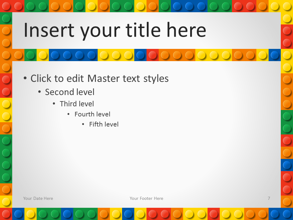 Lego Powerpoint Template