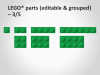 Lego PowerPoint Green Bricks