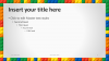 Lego PowerPoint Template - Content 2 - Widescreen