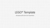 Lego PowerPoint Baseplate 1 - Widescreen