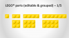 Lego PowerPoint Yellow Bricks - Widescreen