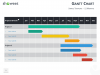 Gantt Chart for PowerPoint - 12 Months