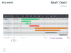 Gantt Chart for PowerPoint - 12 Months
