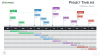 Project Timeline template for PowerPoint - Details (Widescreen)