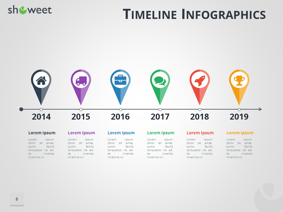 Timelines Template Powerpoint from www.showeet.com