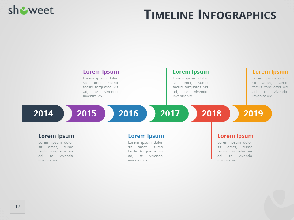 Timeline Infographic Template Powerpoint from www.showeet.com