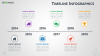 Timeline Infographics for PowerPoint - widescreen size