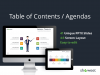 Table of Contents - Agenda - Template for PowerPoint and Keynote