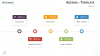 Table of Contents and Agenda - Free Templates for PowerPoint and Keynote - Timeline Diagram