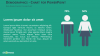 Demographic Infographics - Male and Female - PowerPoint