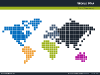 Pixel World Map for PowerPoint-thumb05