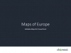 Europe Map PowerPoint Template - Slide 1