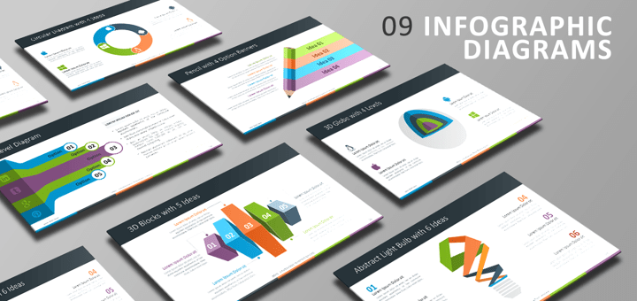 Free PowerPoint Template - Infographic Diagrams