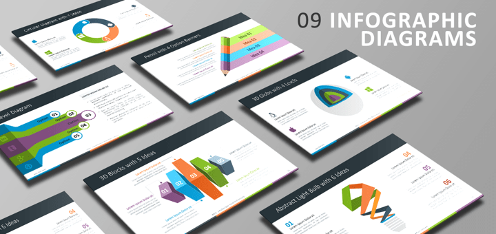 Modèle PowerPoint gratuit - Infographie