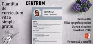 Centrum Curriculum Vitae para PowerPoint