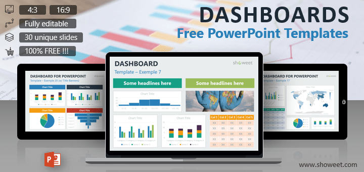 Dashboards - Free PowerPoint Templates