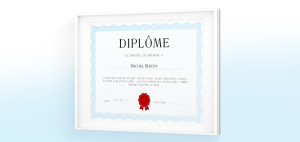Modèle de Diplôme pour PowerPoint