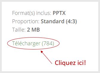 FAQ - Comment télécharger les modèles de présentation