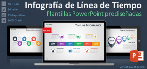 Infografía de Línea de Tiempo para PowerPoint