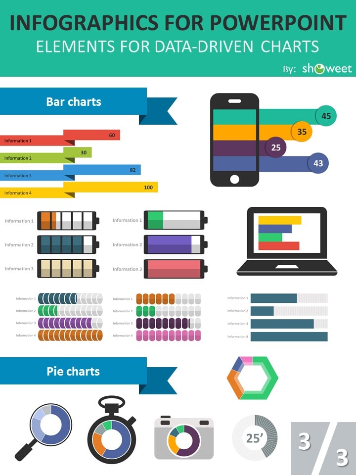 Charts And Infographics Powerpoint Templates Showeet