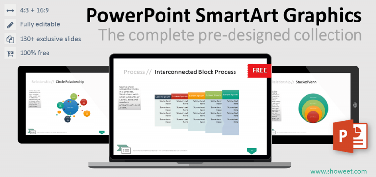 Free PowerPoint SmartArt Graphics Complete Collection