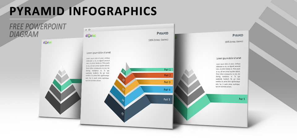 Pyramid Infographics PowerPoint template
