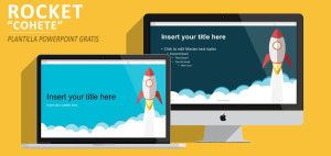 Plantilla PowerPoint Rocket