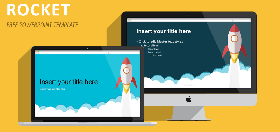 Rocket Free PowerPoint Template