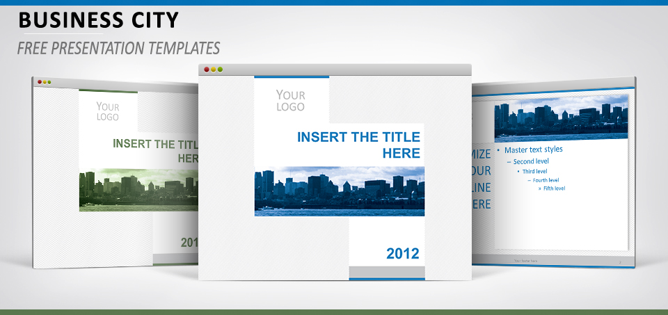 Business City PowerPoint template