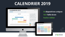 Calendrier 2019 PowerPoint - Titre