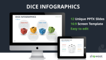 Dice Infographics for PowerPoint and Google Slides - Cover Slide